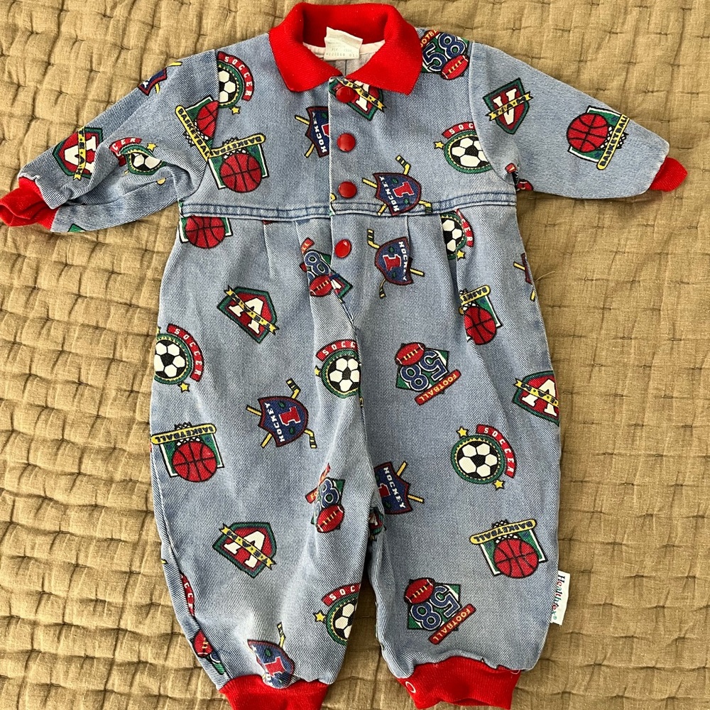 Vintage Sports Romper